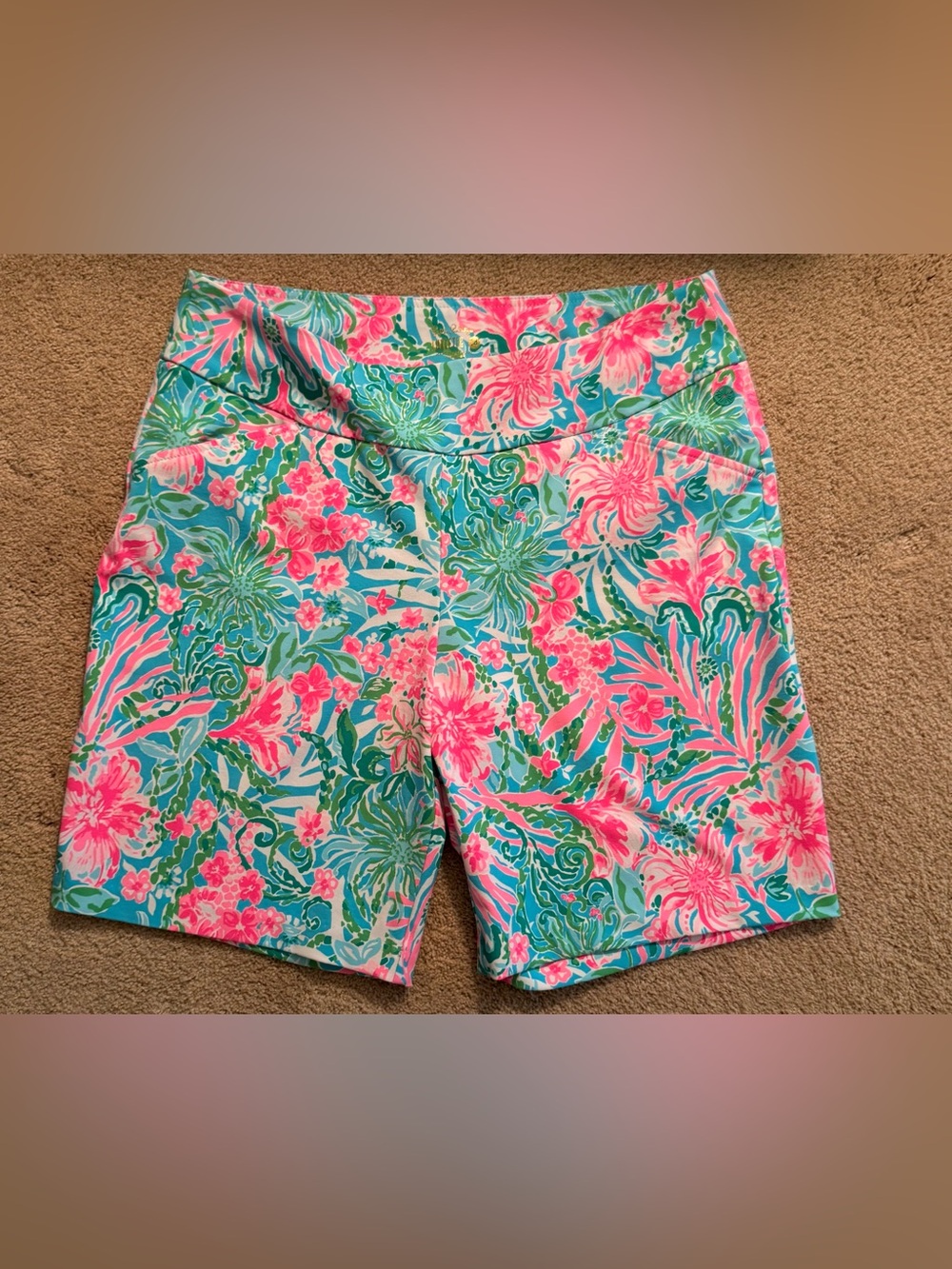 LILLY PULITZER LUXLETIC BIKE SHORTS